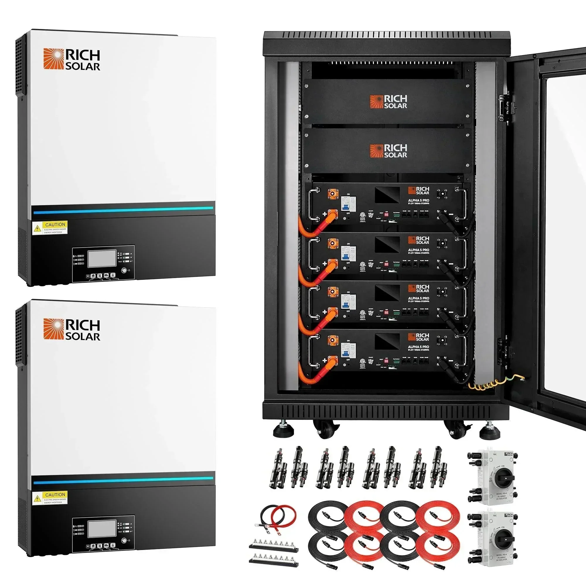 Rich Solar - Complete Off-Grid Solar Kit | 13,000W 120/240V Output | 48VDC - Image 4