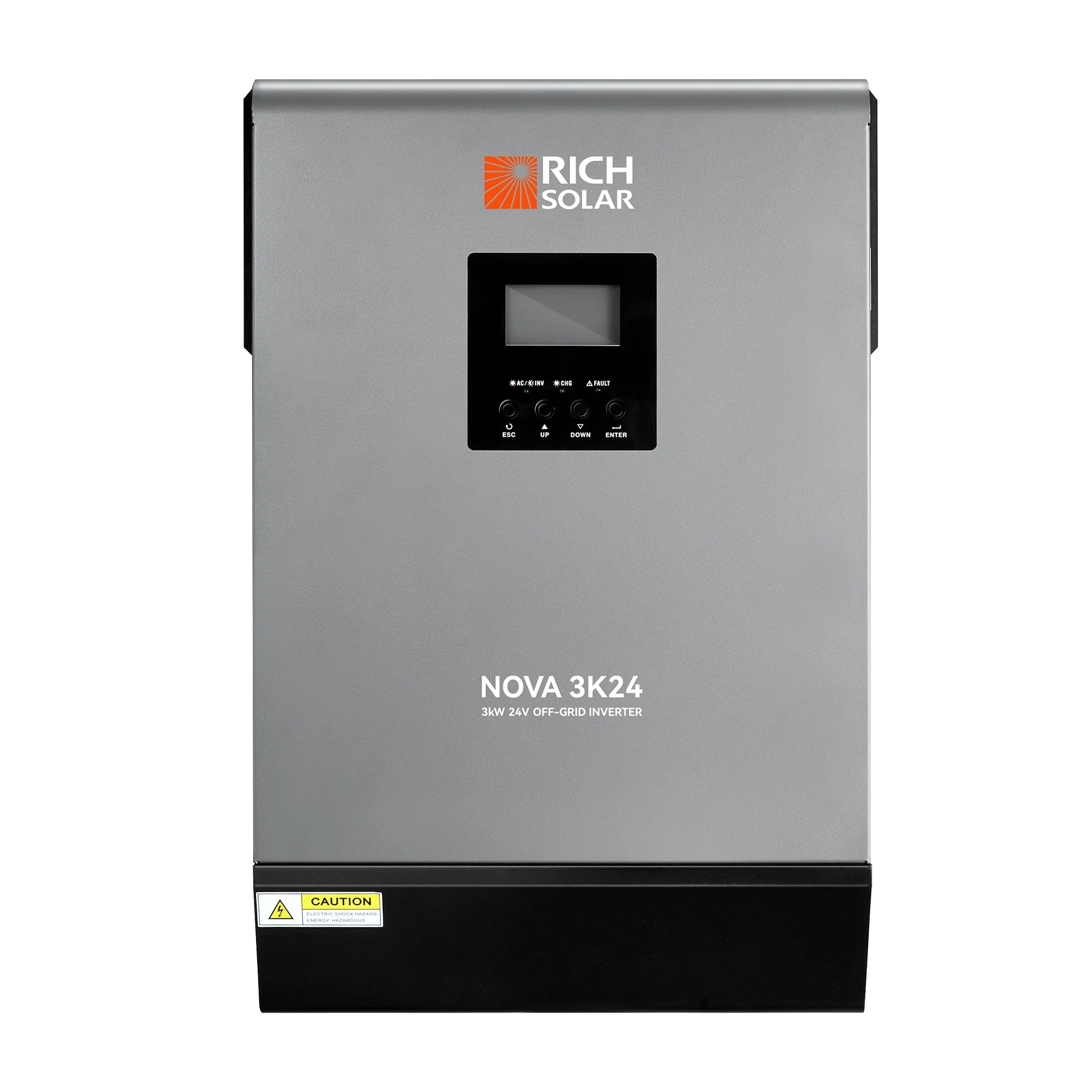 Rich Solar NOVA MAX 3K | 3000W 24V Hybrid Inverter for RVs, Trailers, Campers, Vans, Trucks, Overlanders, Boats - Image 6