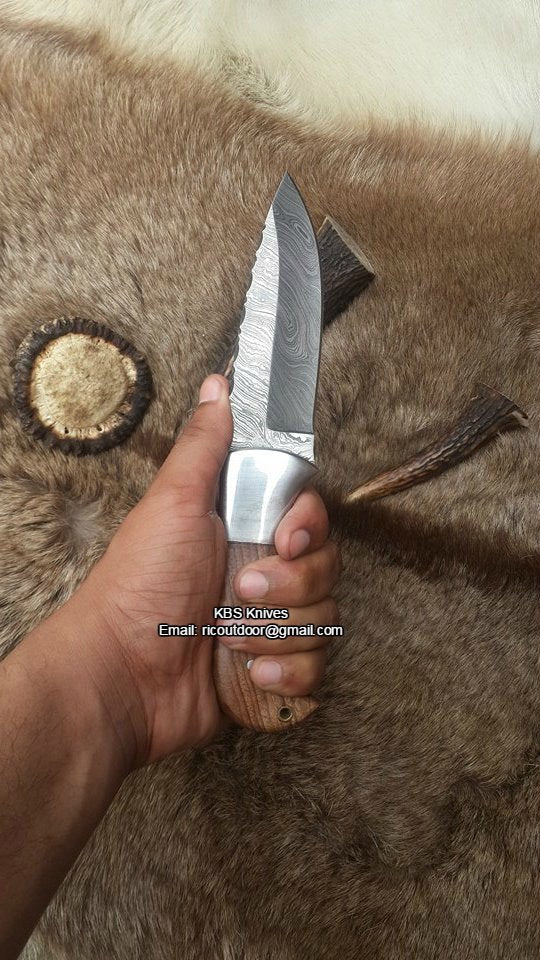 Ridgeback Hunter Custom Handmade Damascus Knife KBS Knives Store - Image 5