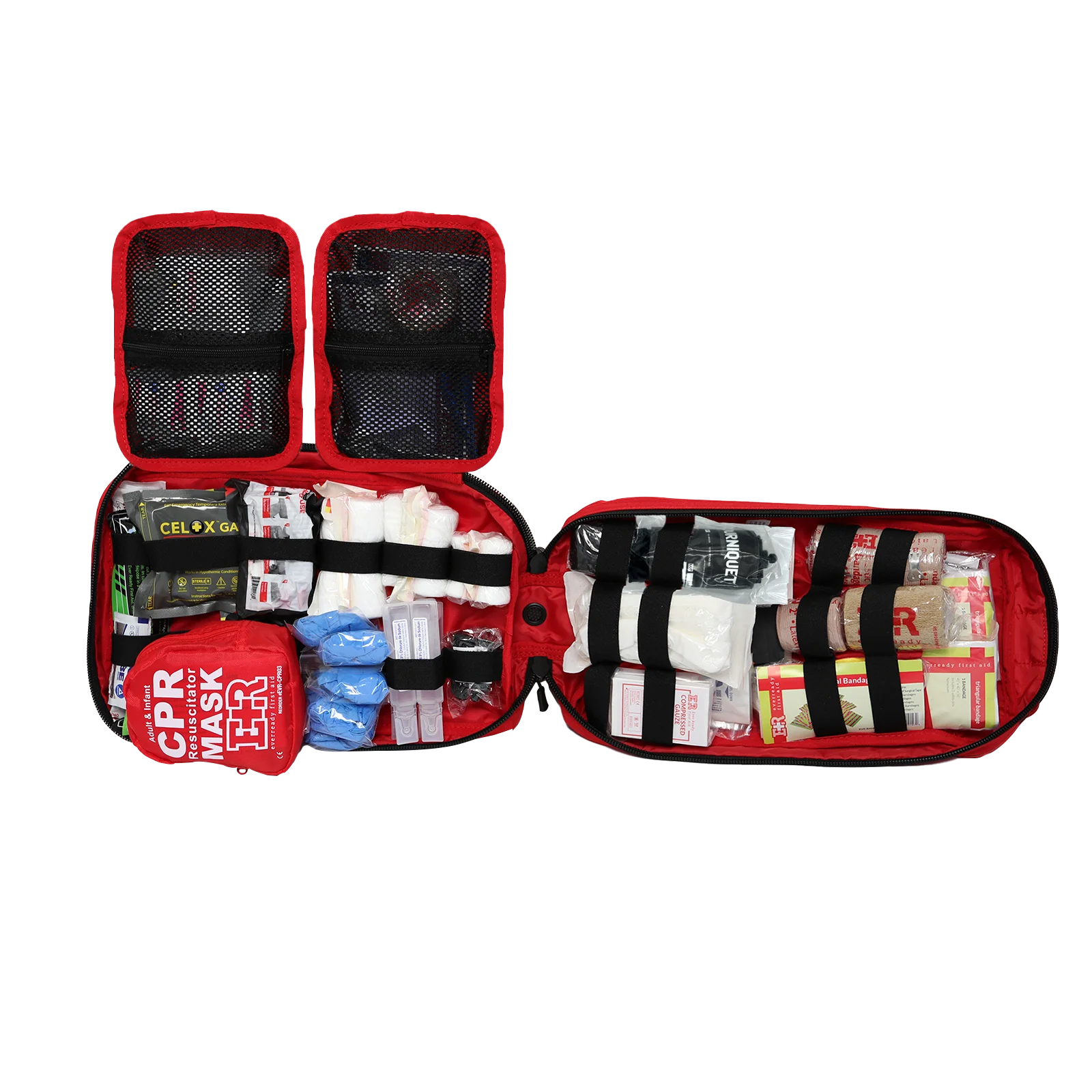 Rip-Away Fully Stocked Tactical Trauma Kit - Chest Seals, Tourniquet, & Bleeding Control - Image 10