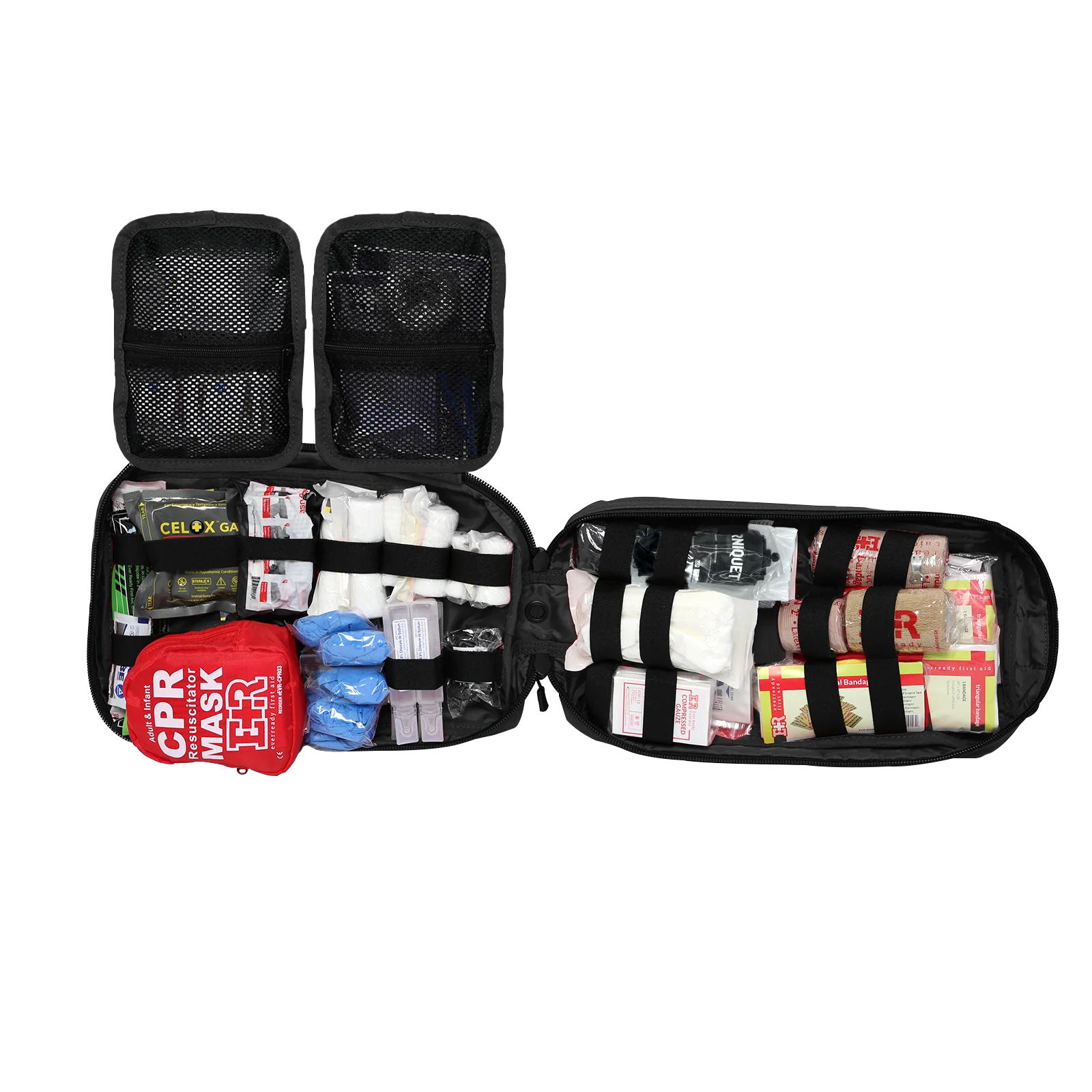 Rip-Away Fully Stocked Tactical Trauma Kit - Chest Seals, Tourniquet, & Bleeding Control - Image 11