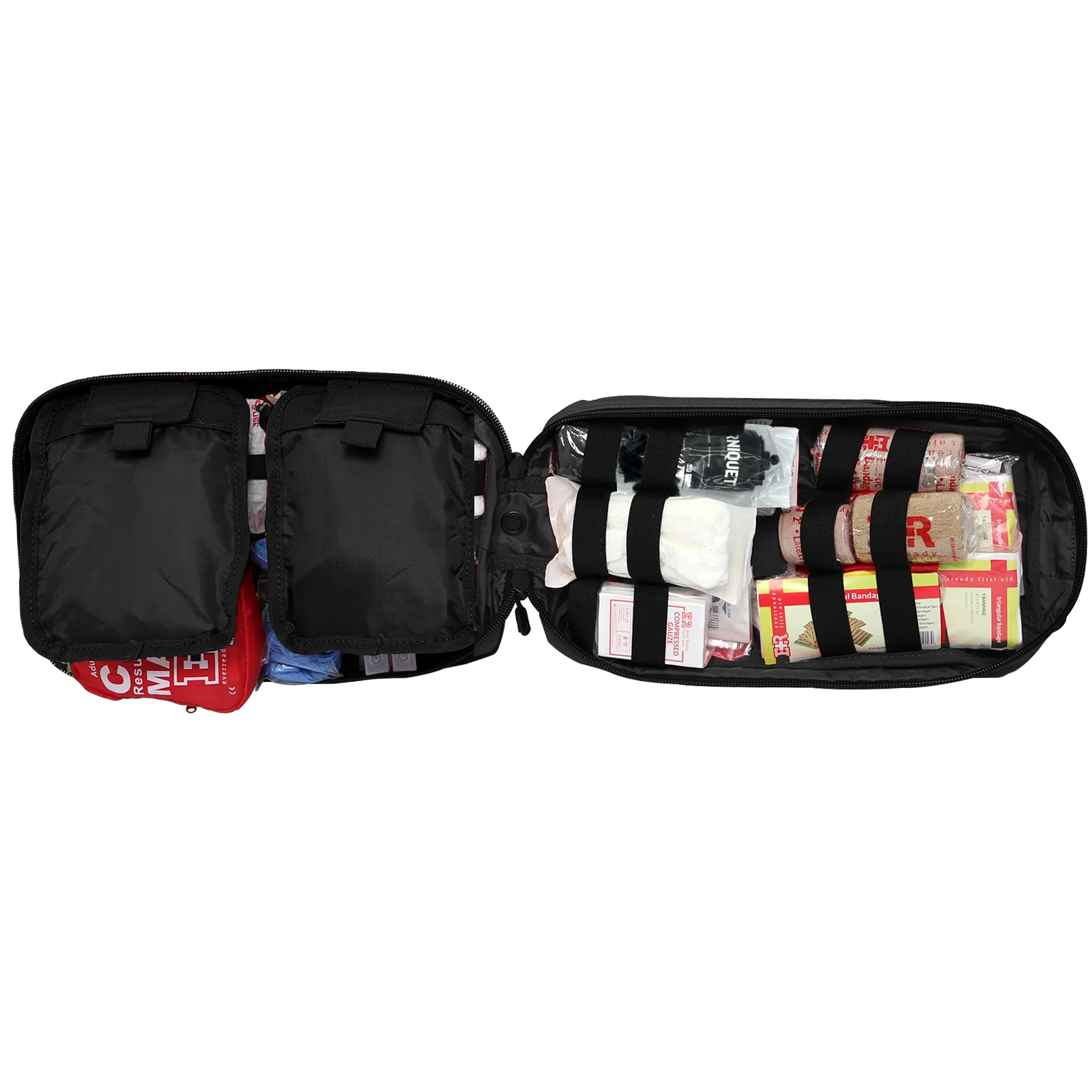 Rip-Away Fully Stocked Tactical Trauma Kit - Chest Seals, Tourniquet, & Bleeding Control - Image 12