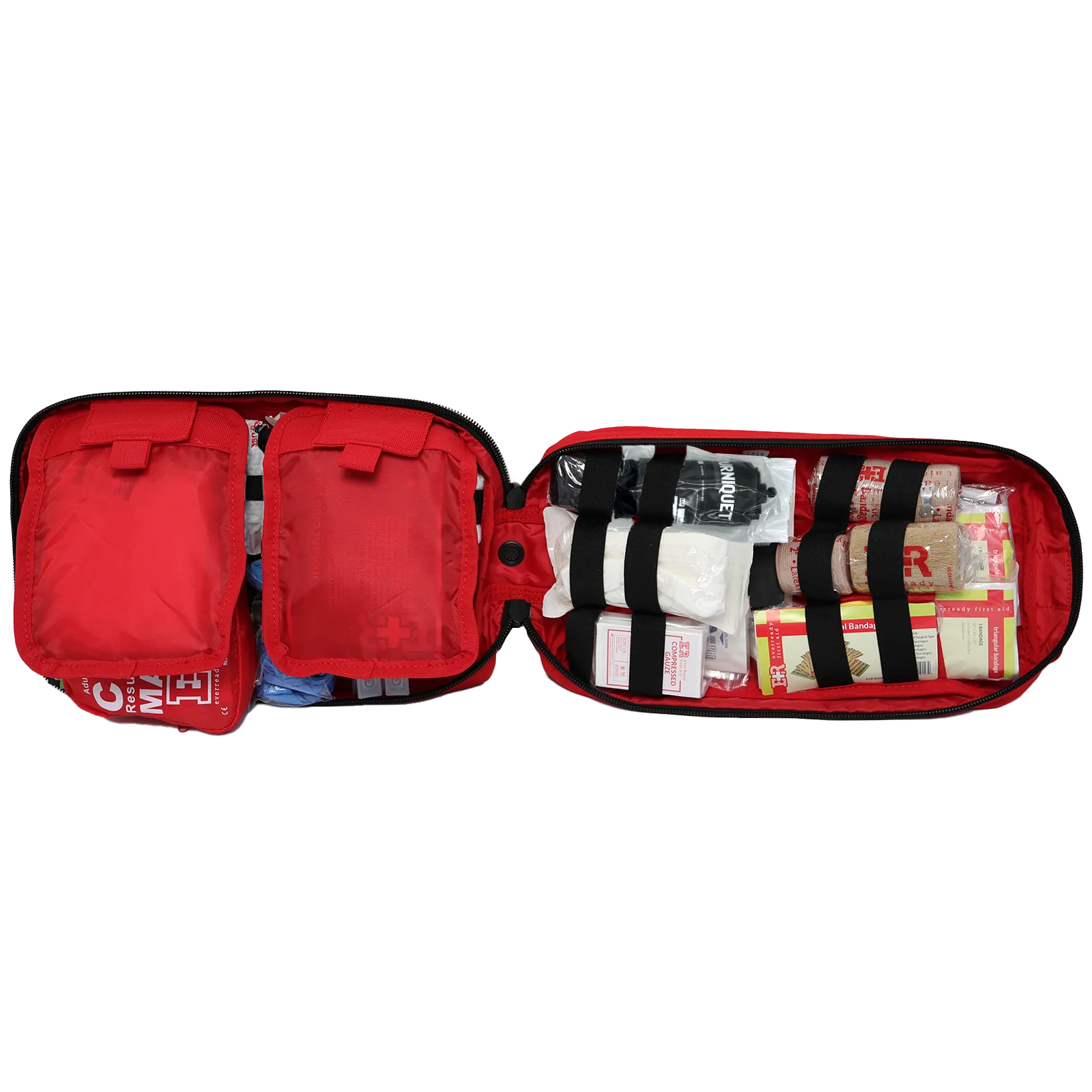 Rip-Away Fully Stocked Tactical Trauma Kit - Chest Seals, Tourniquet, & Bleeding Control - Image 9