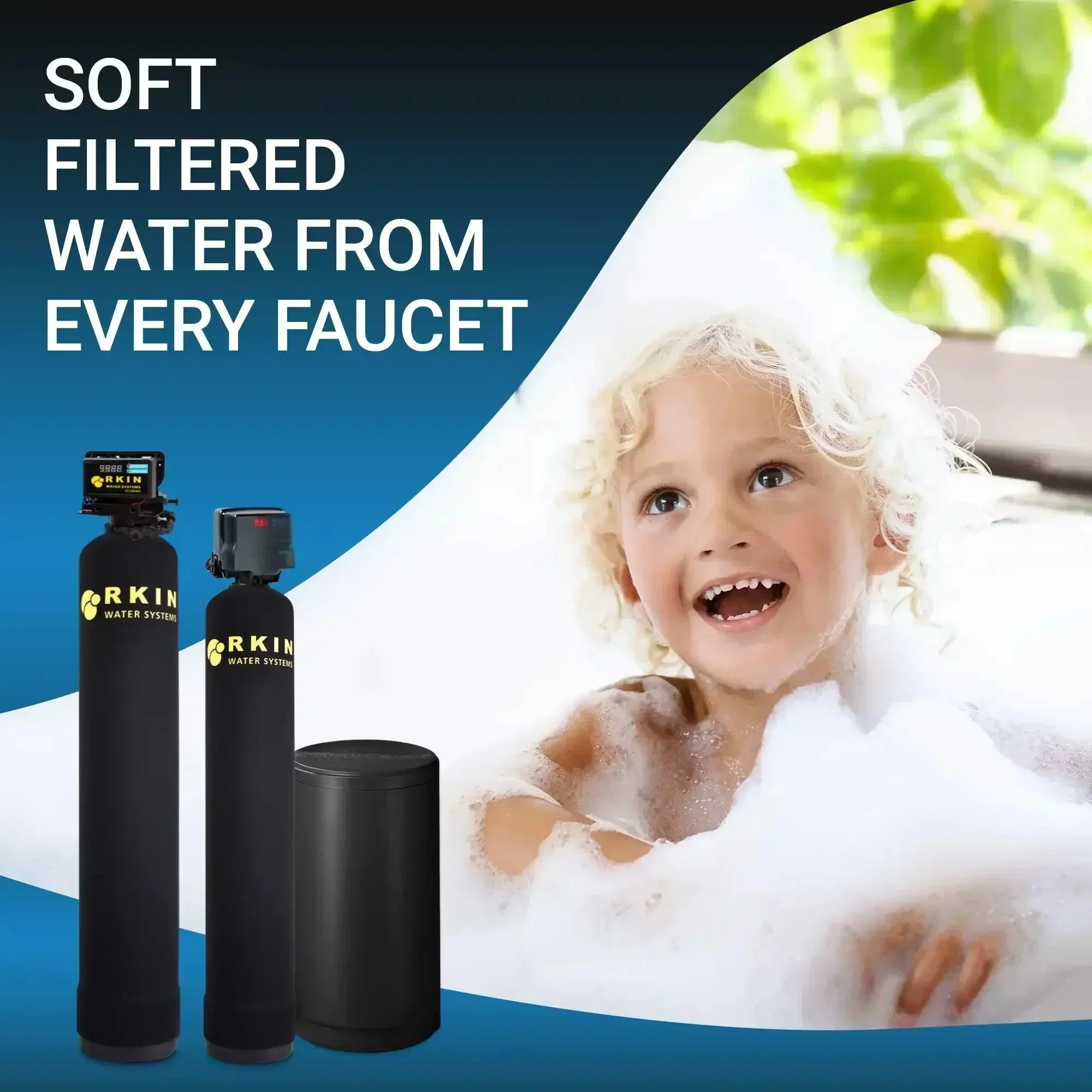 RKIN - Salt Based Water Softener and Well Water Filter Combo - Image 2
