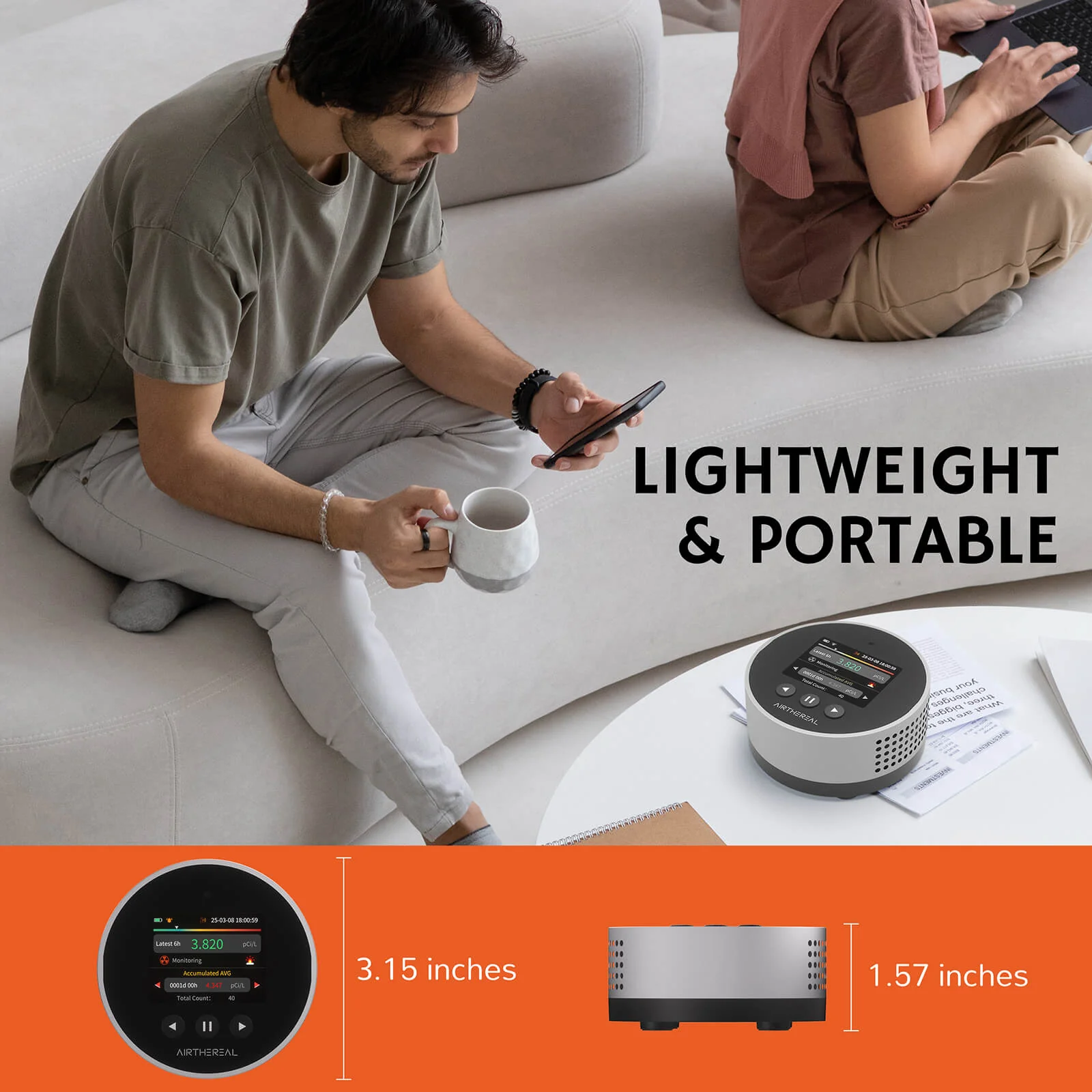 RM-65 Radon Detector for Home Basement - Image 4