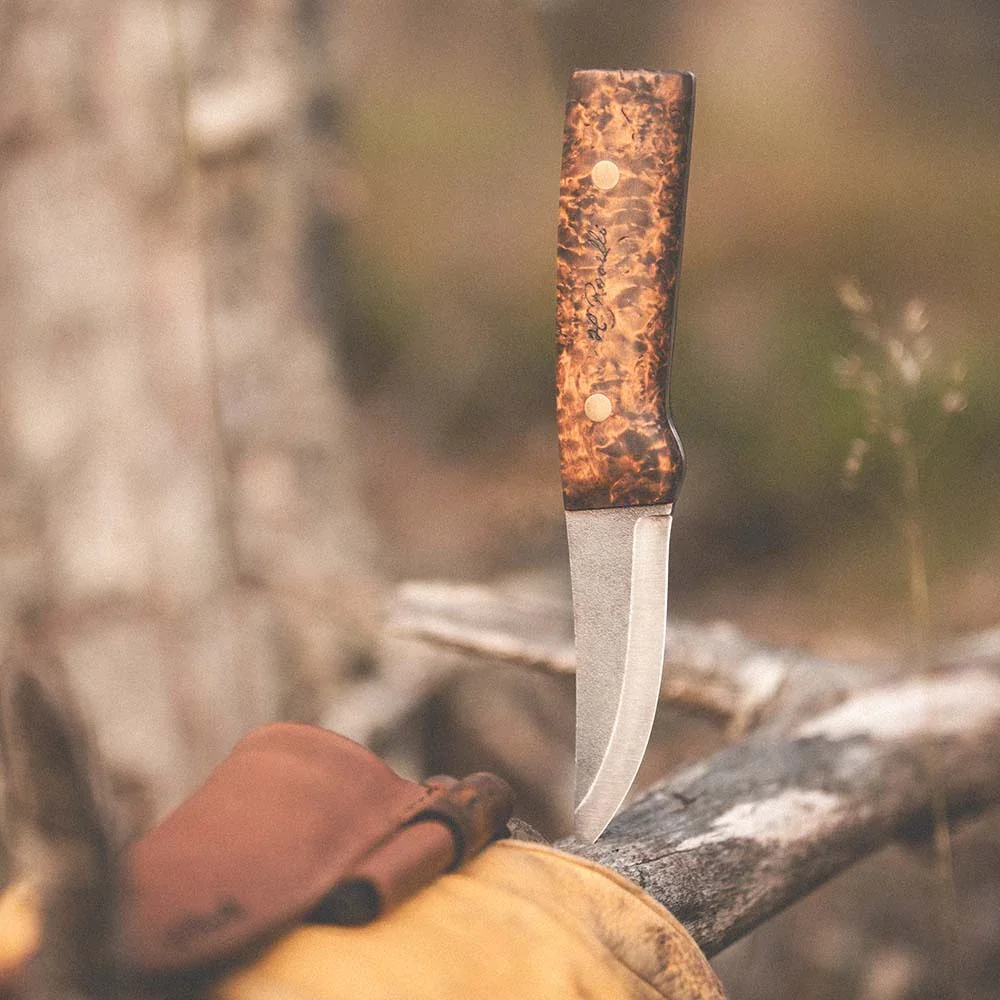 Roselli Hunter Full Tang R100FD Dark Stained Handle with FireSteel - Image 2