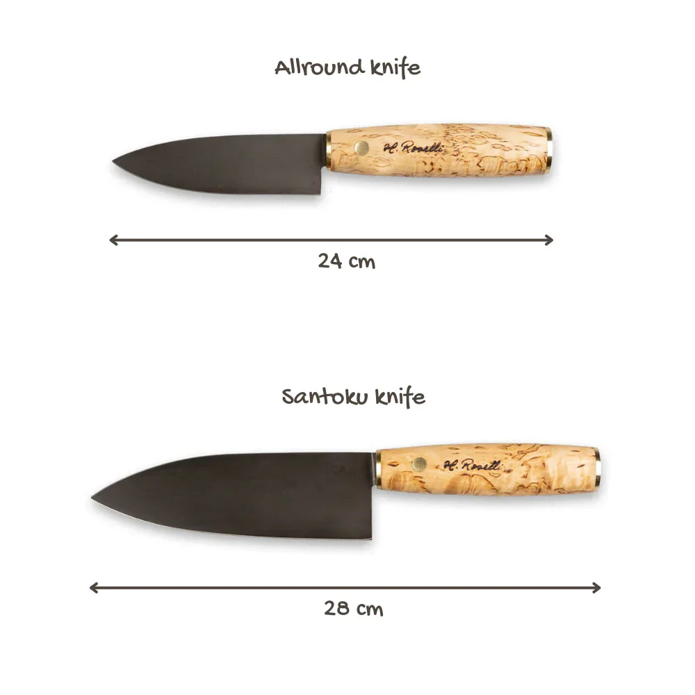 Roselli R780 The Kitchen Knife Set! Santoku and Allround Knife Set - Image 4
