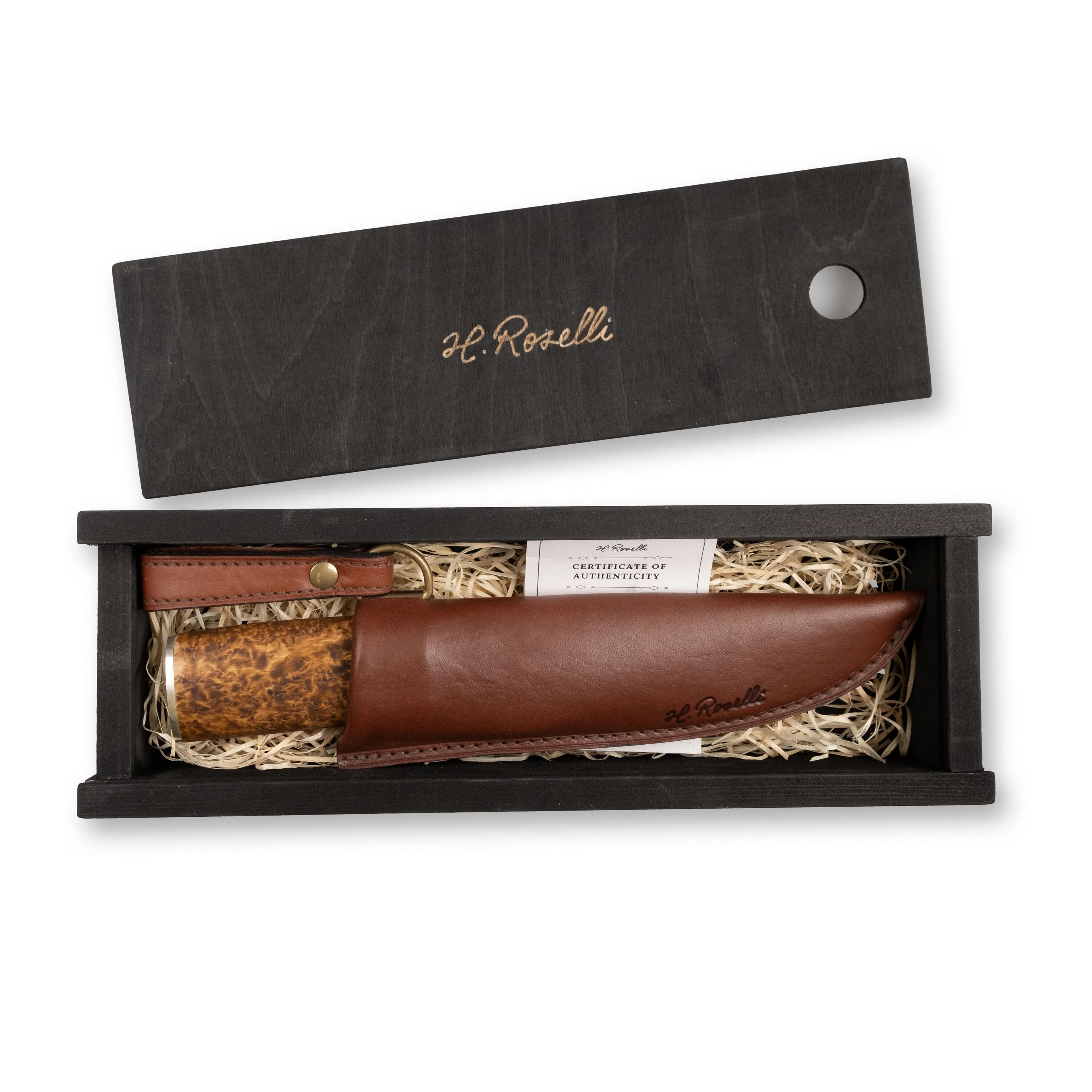 Roselli RD 300P The Hunting Knife, Damascus - Image 3