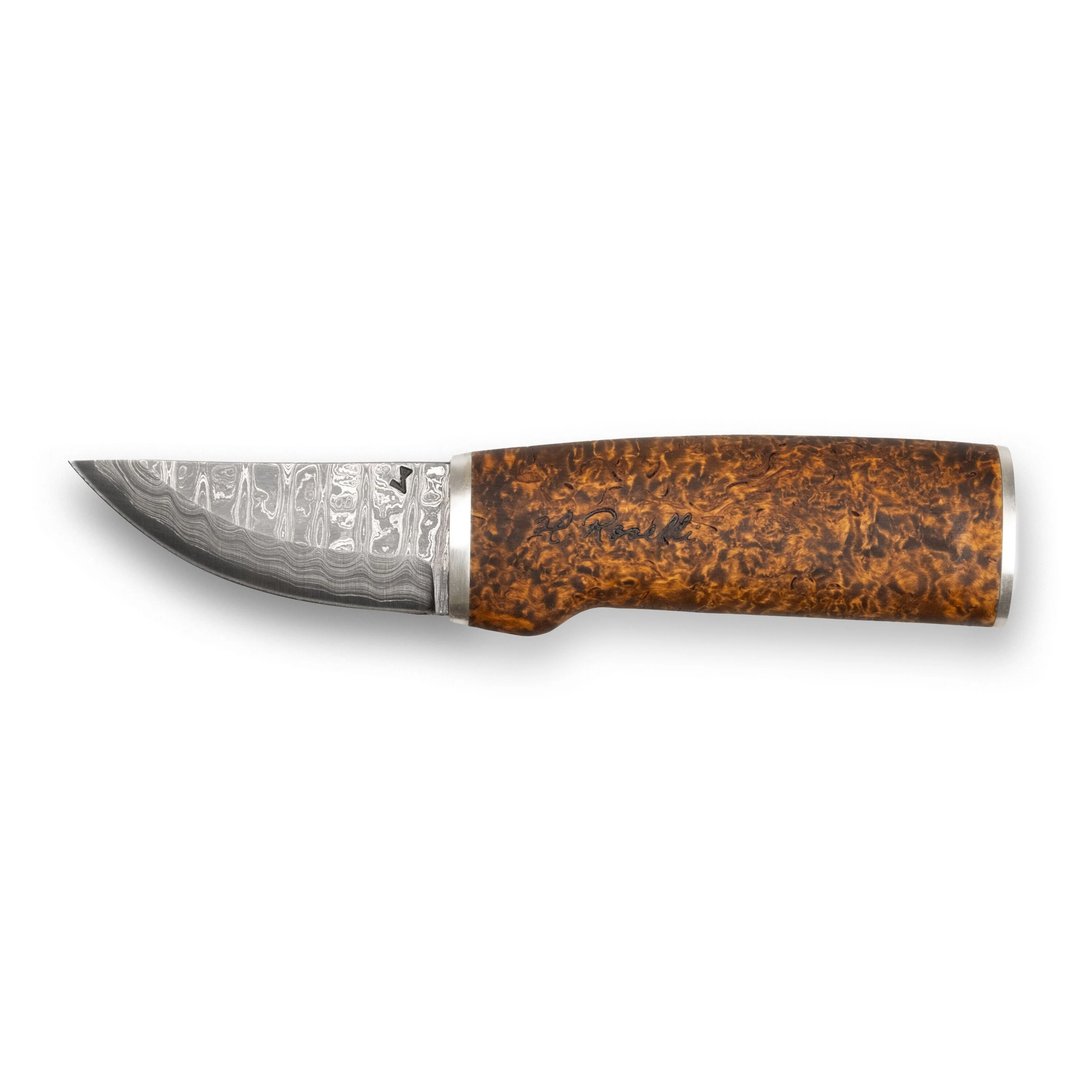 Roselli RD 320P The Grandfather Knife, Damascus - Image 2