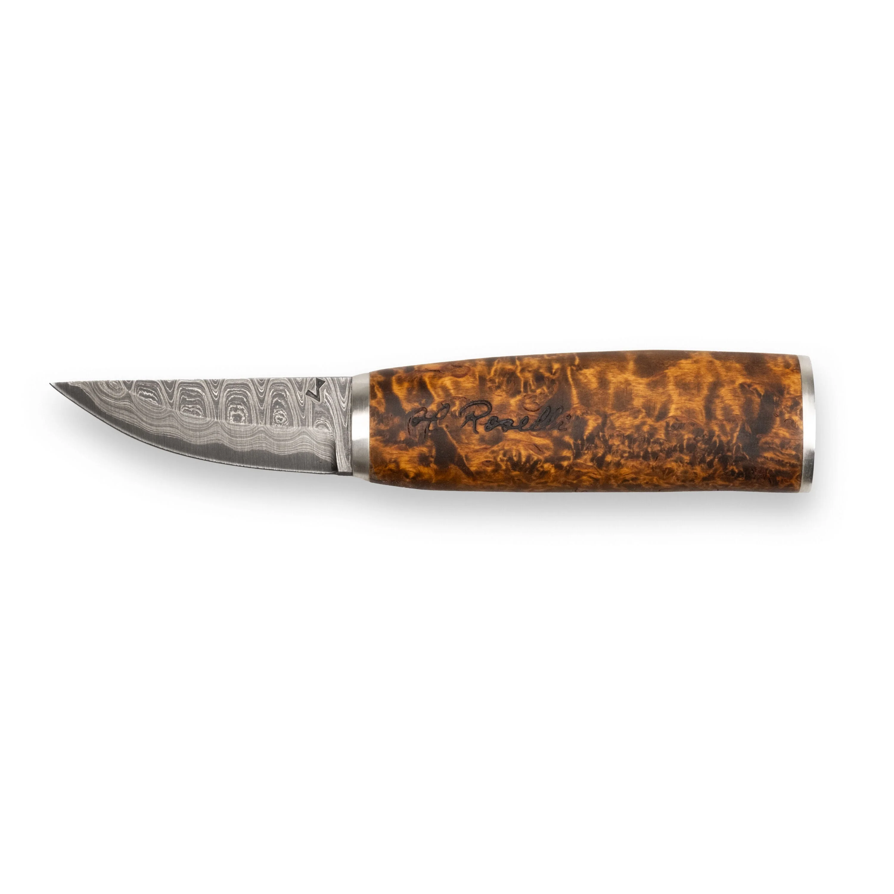 Roselli RD 330P The Grandmother Knife, Damascus - Image 2