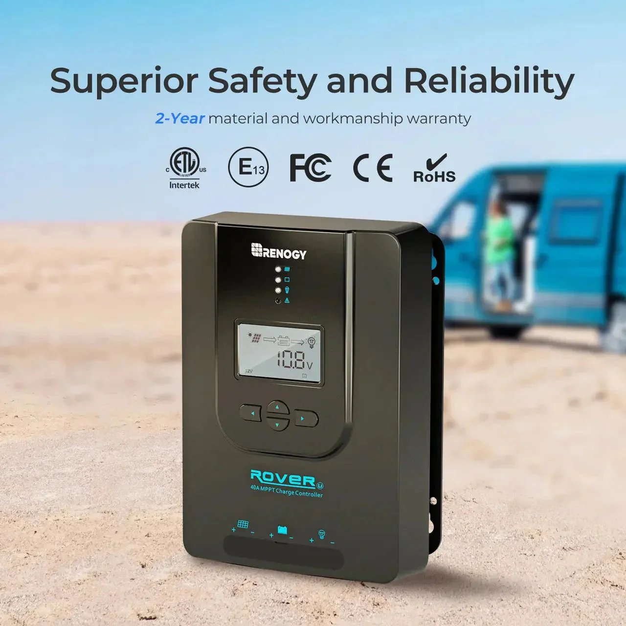 Rover Li 20/30/40/60/100 Amp MPPT Solar Charge Controller - Image 8