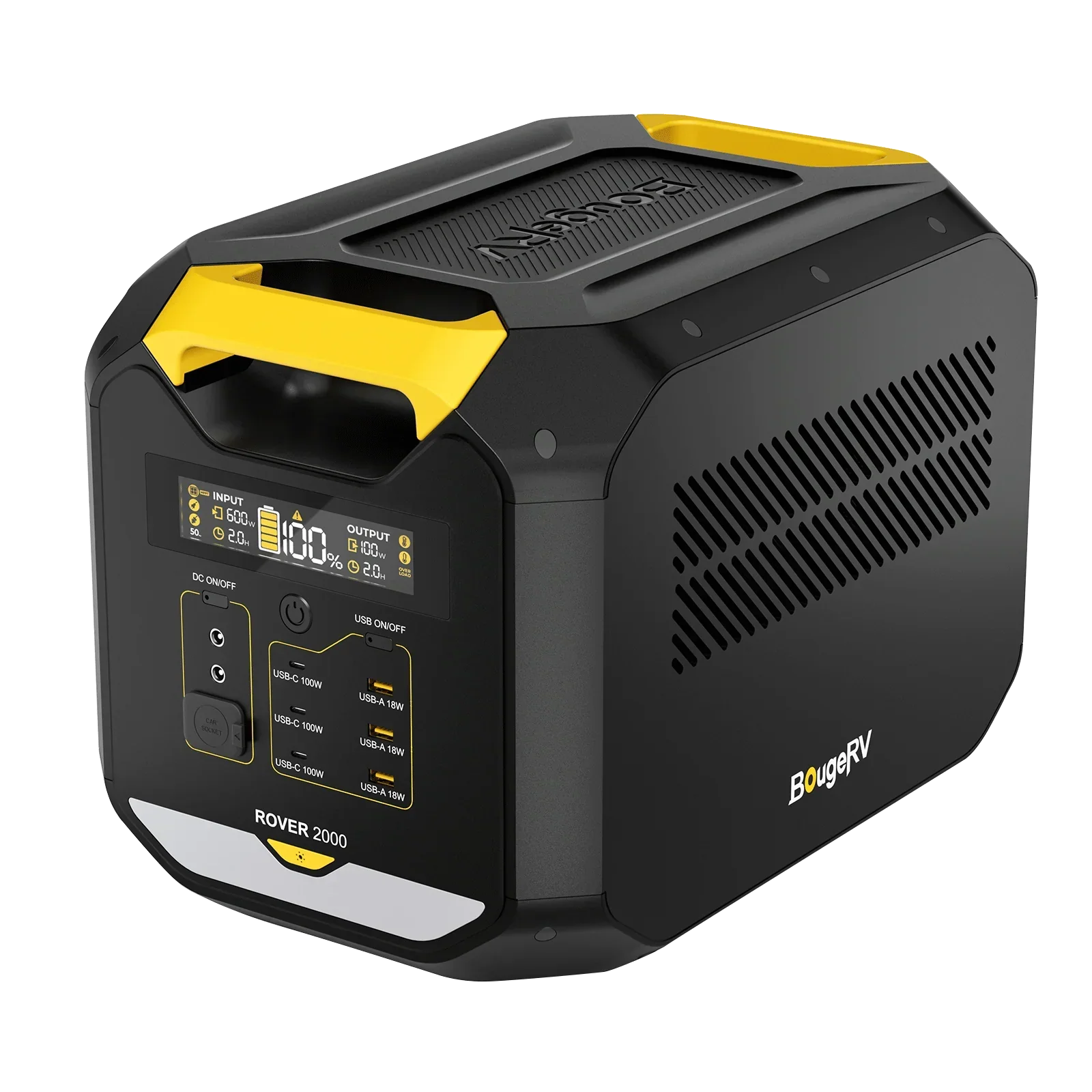 ROVER2000 Semi-Solid Portable Power Station with ROCKY Metal Fridge - Image 2