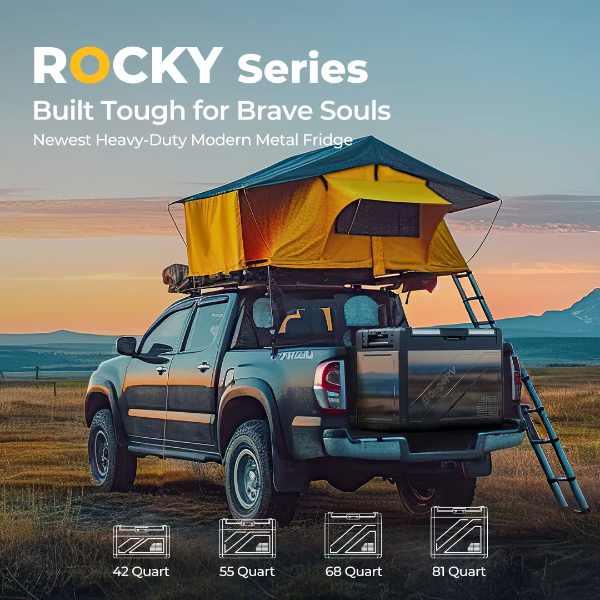 ROVER2000 Semi-Solid Portable Power Station with ROCKY Metal Fridge - Image 5
