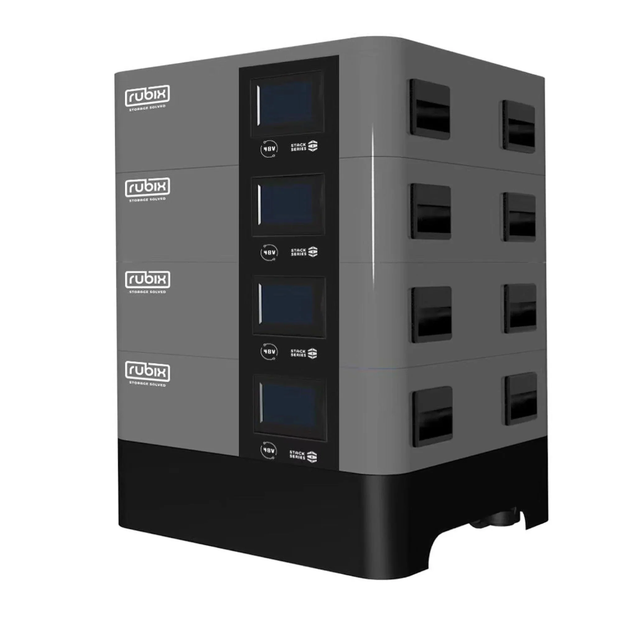 Rubix 5.12kWh Battery 48 Volt | 100Ah Stack Series Lithium LifePO4 Battery RS-51100 - Image 3