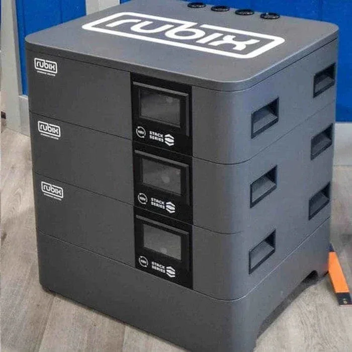 Rubix 5.12 kWh Battery 24 Volt | 200AH Stack Series Lithium LifePO4 Battery RS-25200 - Image 3