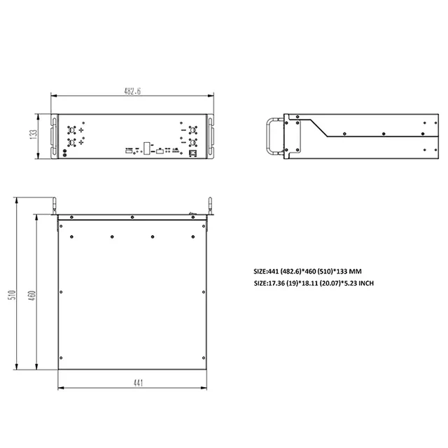 RUIXU Battery | Server Rack 3U Battery | RX-LFP48100 | UL1973 Certified | UL9540 - Image 8