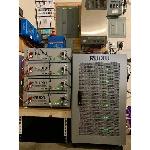 RUIXU Self-Heating RX-LFP48100-H | 19" Rack Mounted 3U Module | UL1973 Certified - Image 5