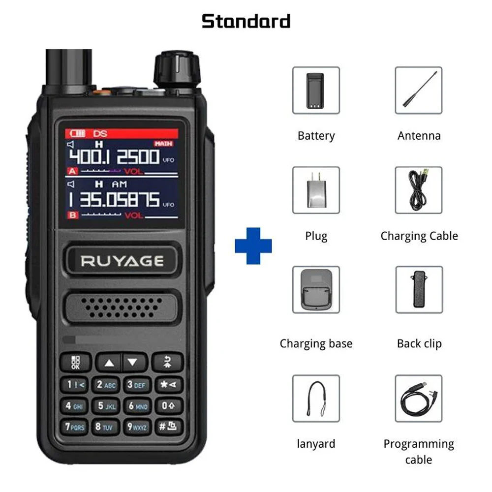 Ruyage Radio Analog Signal 10W Walkie-Talkie(UV98) - Image 4
