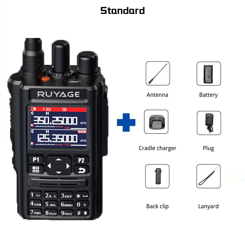 Ruyage Radio Analog Signal 10W Walkie-Talkie(UV9D) - Image 4