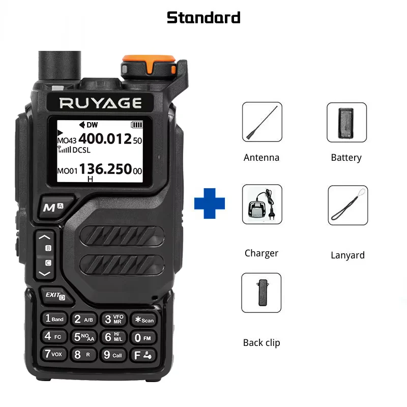 Ruyage Radio Analog Signal 5W Walkie-Talkie(UV3D) - Image 6
