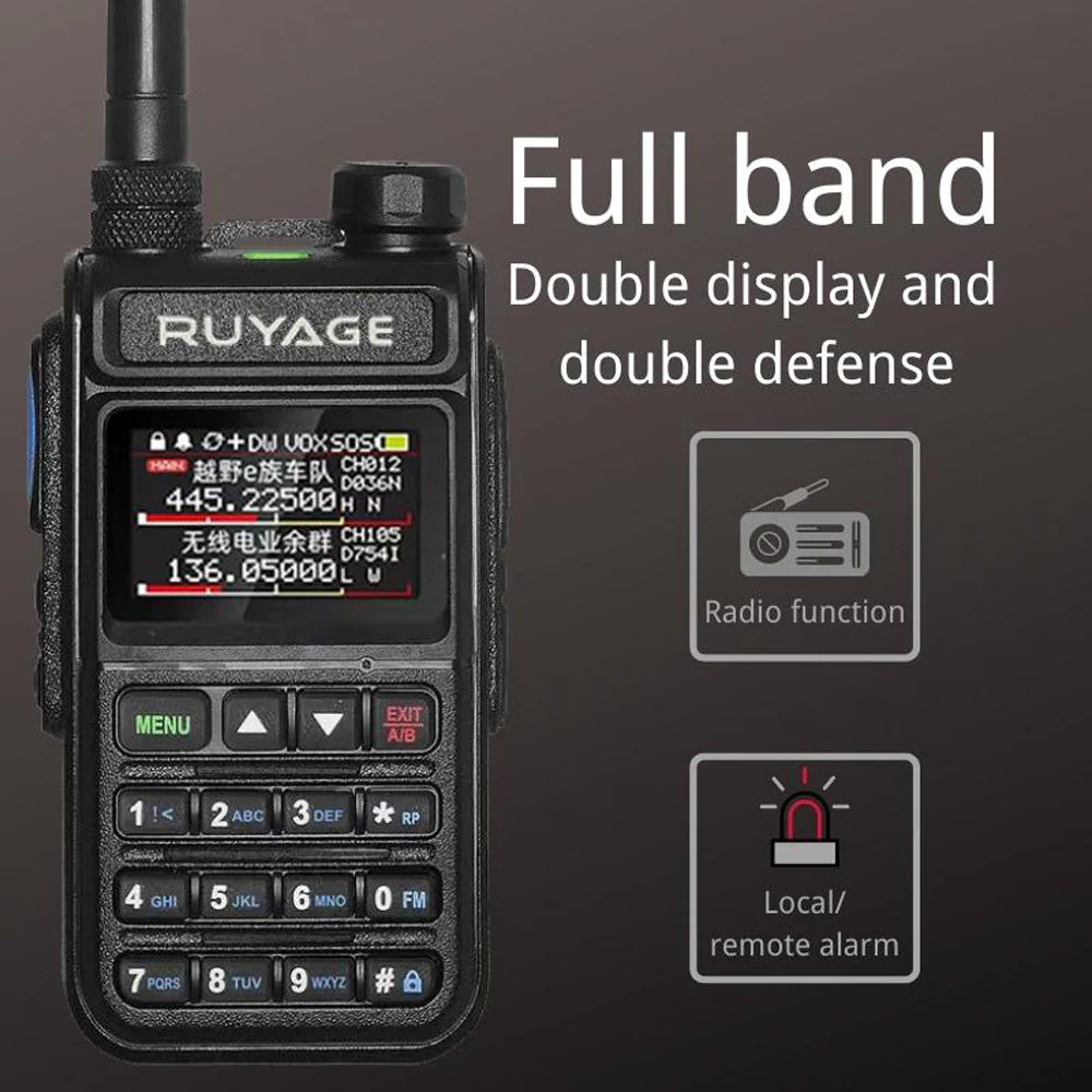 Ruyage Radio Analog Signal 5W Walkie-Talkie(UV58plus) - Image 3