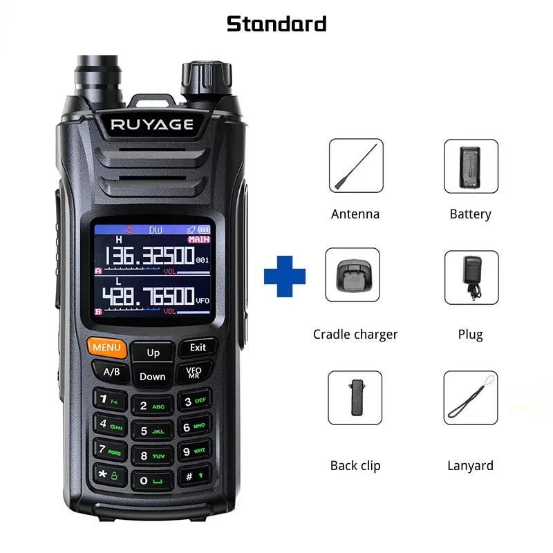 Ruyage Radio Analog Signal 8W Walkie-Talkie(UV6D) - Image 3