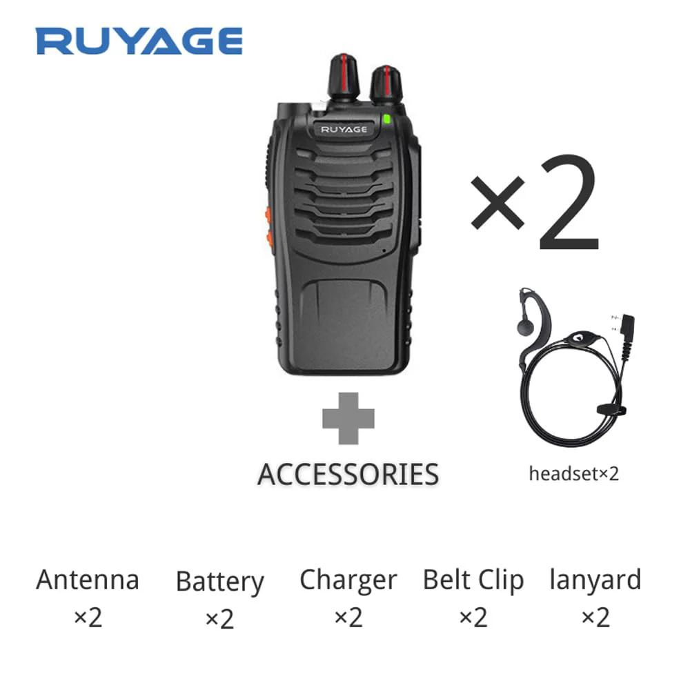 Ruyage Radio Analog Signal Walkie-Talkie(888S) - Image 2