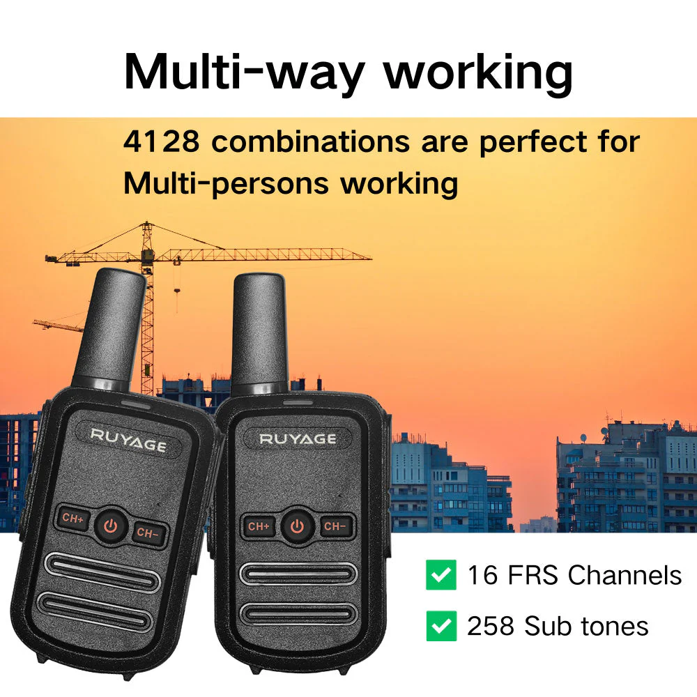 Ruyage Radio Analog Signal Walkie-Talkie(RY12) - Image 2