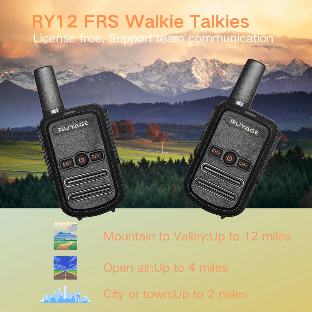 Ruyage Radio Analog Signal Walkie-Talkie(RY12) - Image 3