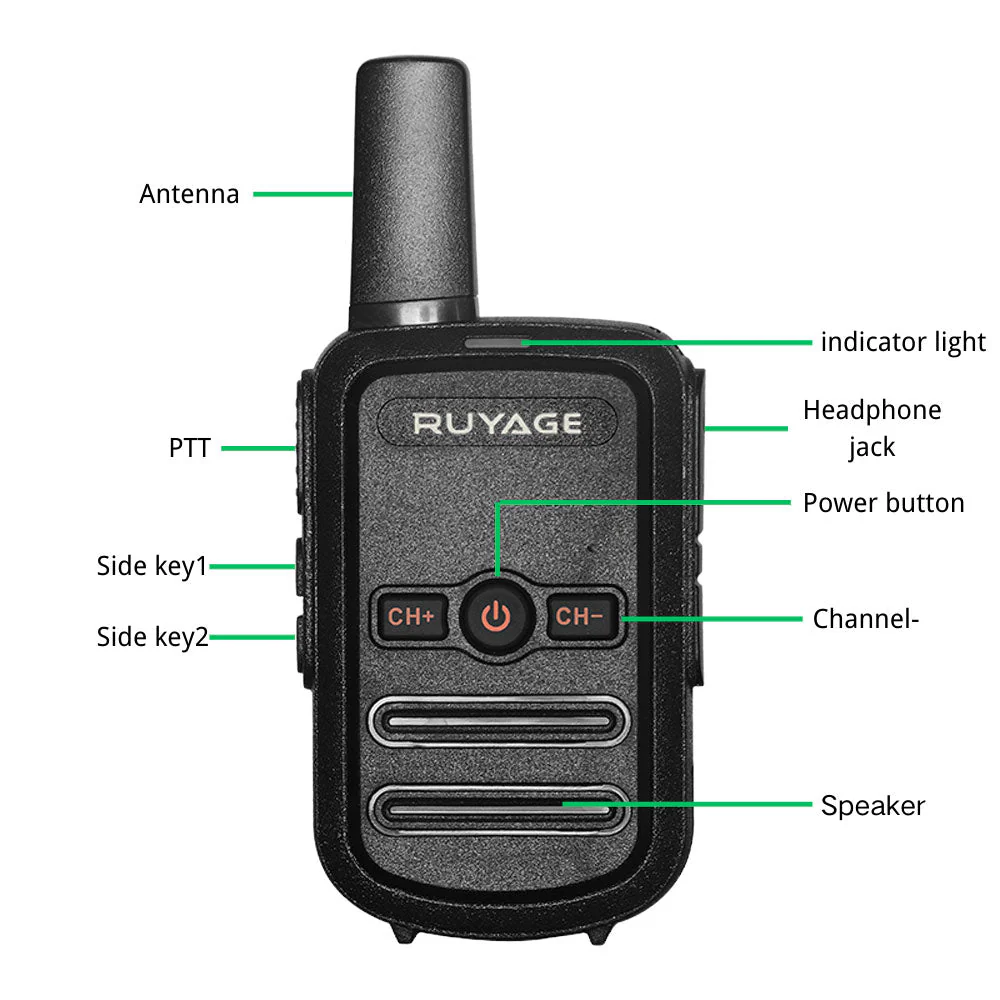 Ruyage Radio Analog Signal Walkie-Talkie(RY12) - Image 5