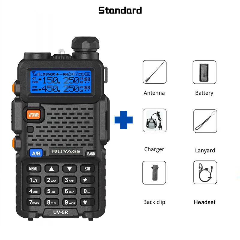 Ruyage Radio Analog Signal Walkie-Talkie(UV5R) (SC) - Image 6