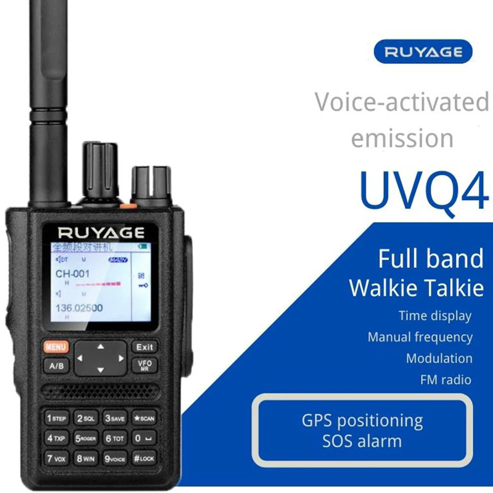 Ruyage Radio Analog Signal Walkie-Talkie(UVQ4) - Image 2