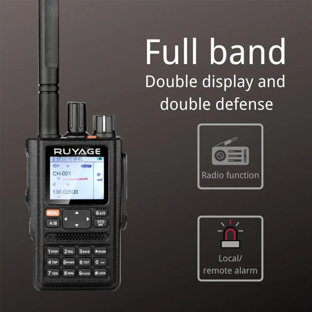 Ruyage Radio Analog Signal Walkie-Talkie(UVQ4) - Image 6