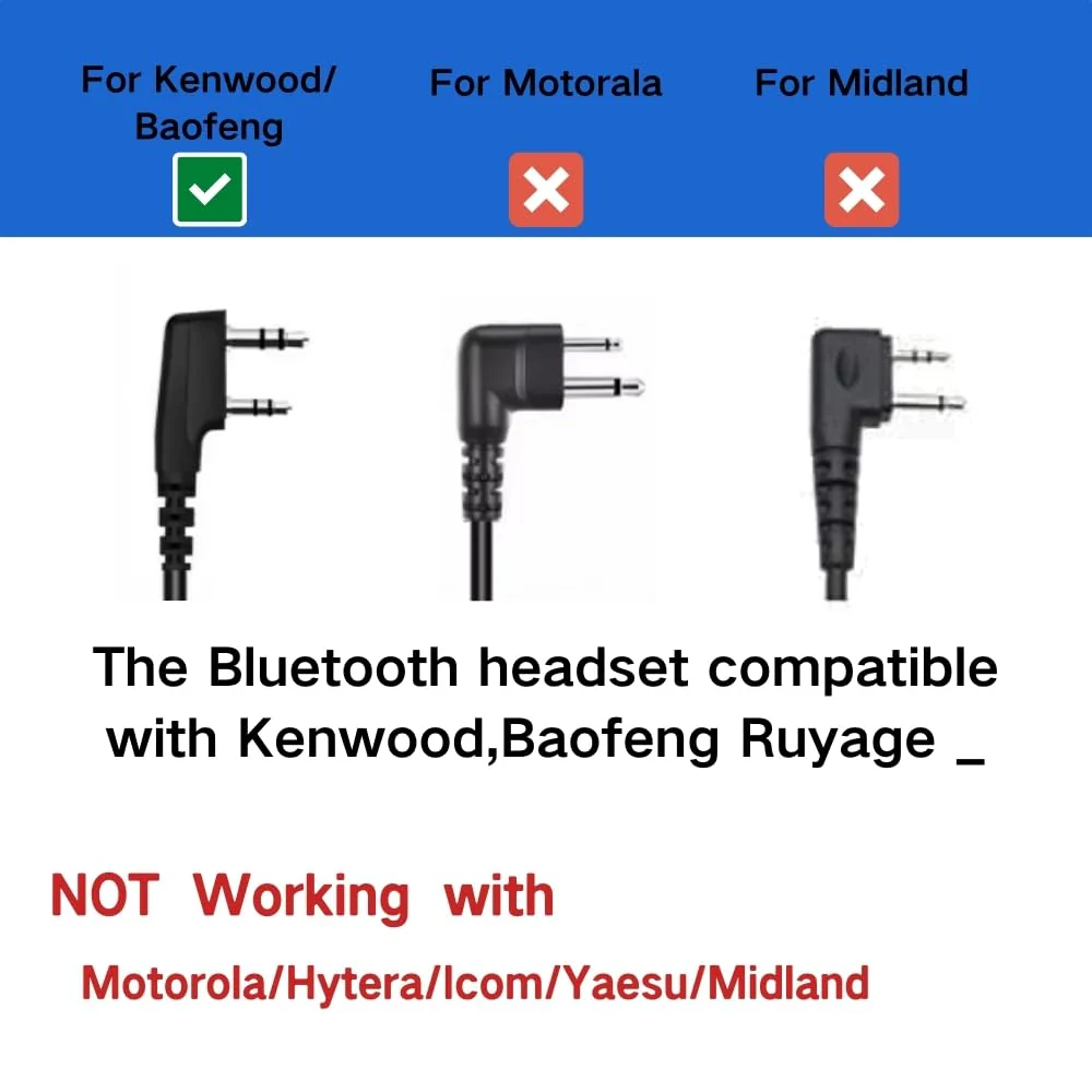 Ruyage Radio Bluetooth Headset(HB780D) - Image 2