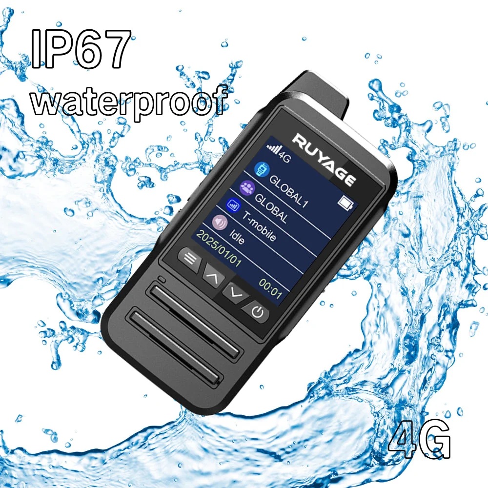Ruyage Radio Nationwide PTT Waterproof Walkie-Talkie(CT68) - Image 4