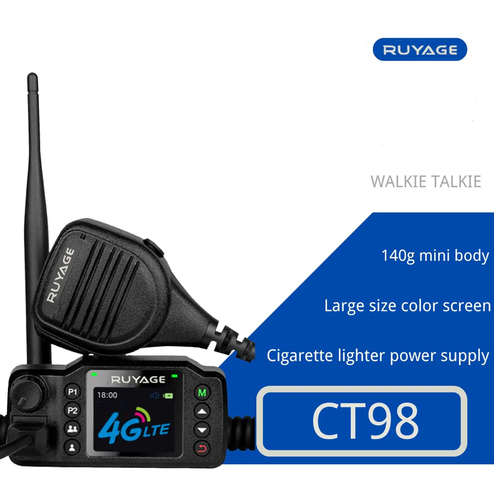 Ruyage Radio Nationwide PTT Car Walkie-Talkie(CT98) - Image 4