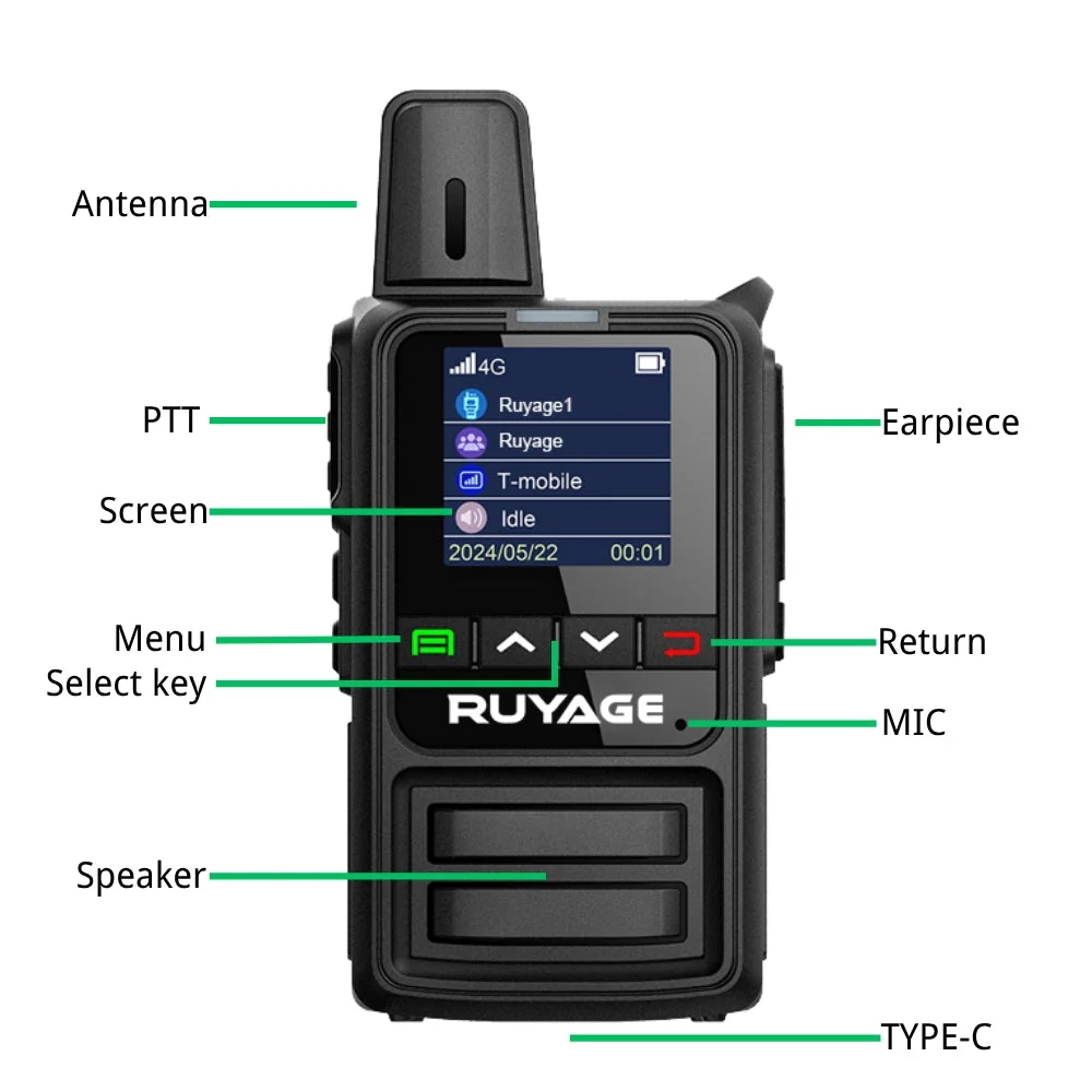 Ruyage Radio Nationwide PTT Walkie-Talkie(R2) - Image 6