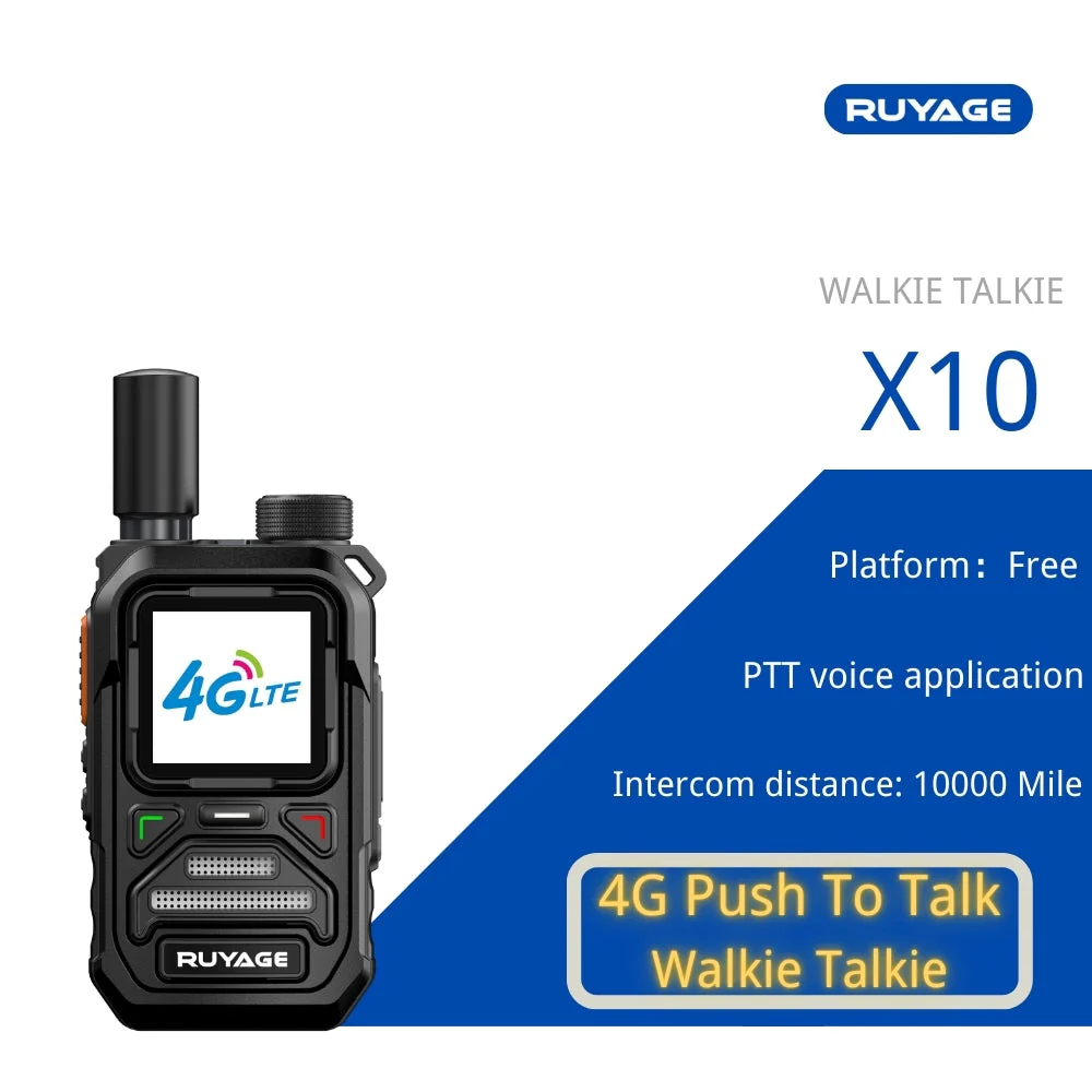 Ruyage Radio Nationwide PTT Walkie-Talkie(X10) - Image 6