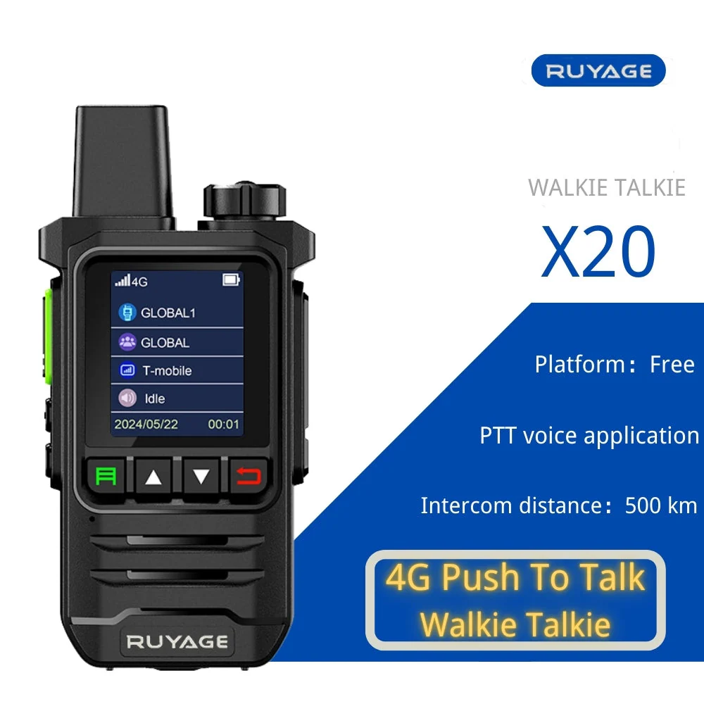 Ruyage Radio Nationwide PTT Walkie-Talkie(X20) - Image 2