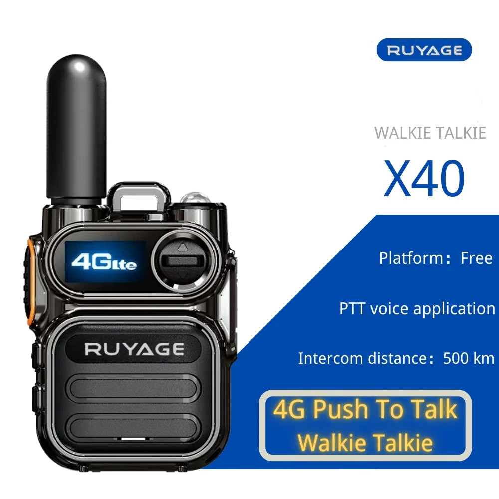 Ruyage Radio Nationwide PTT Walkie-Talkie(X40) - Image 2