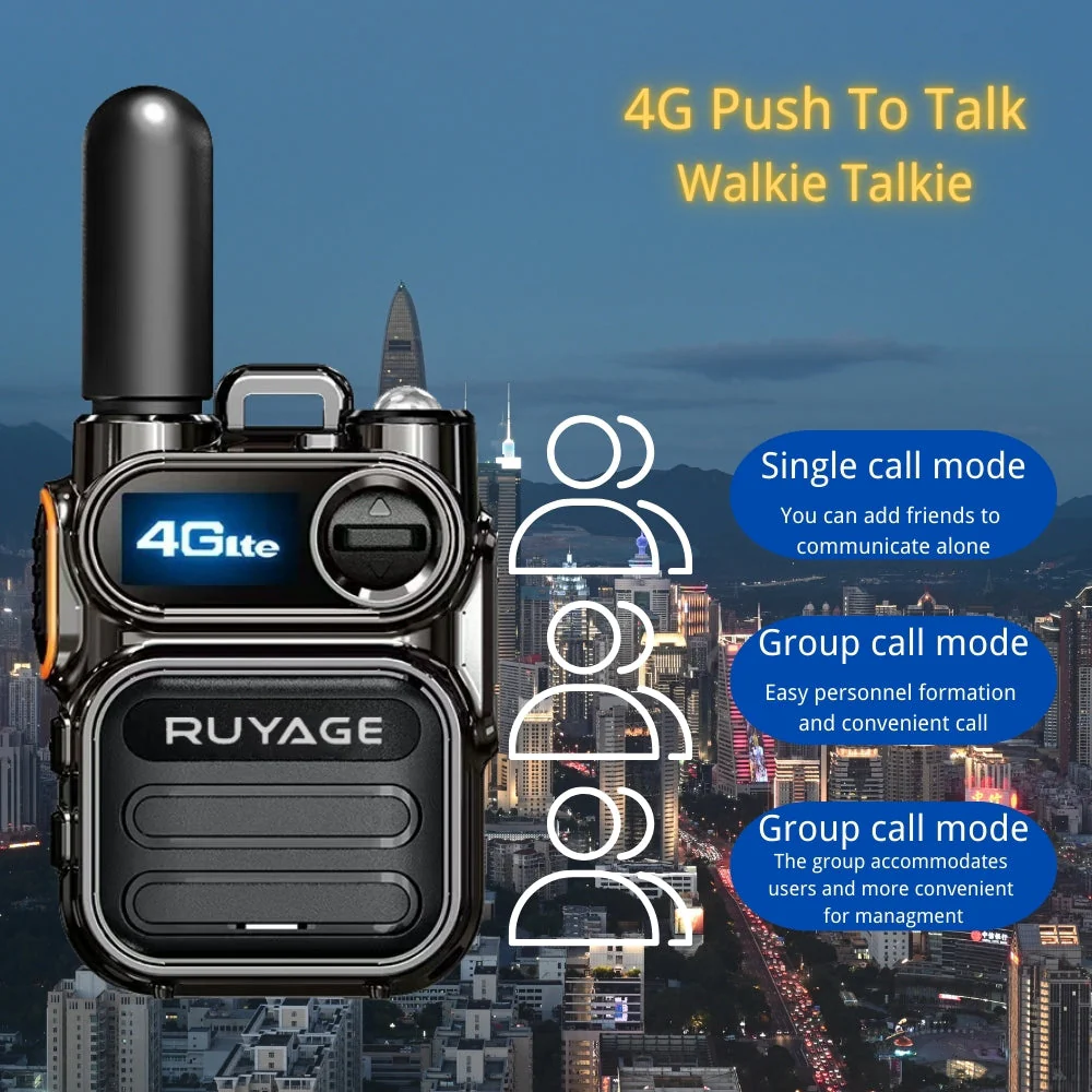 Ruyage Radio Nationwide PTT Walkie-Talkie(X40) - Image 4
