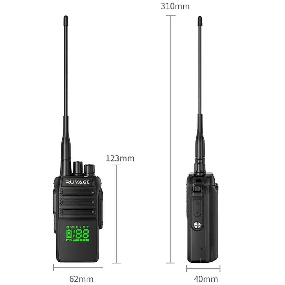 Ruyage Radio Waterproof Walkie-Talkie(T40) - Image 6