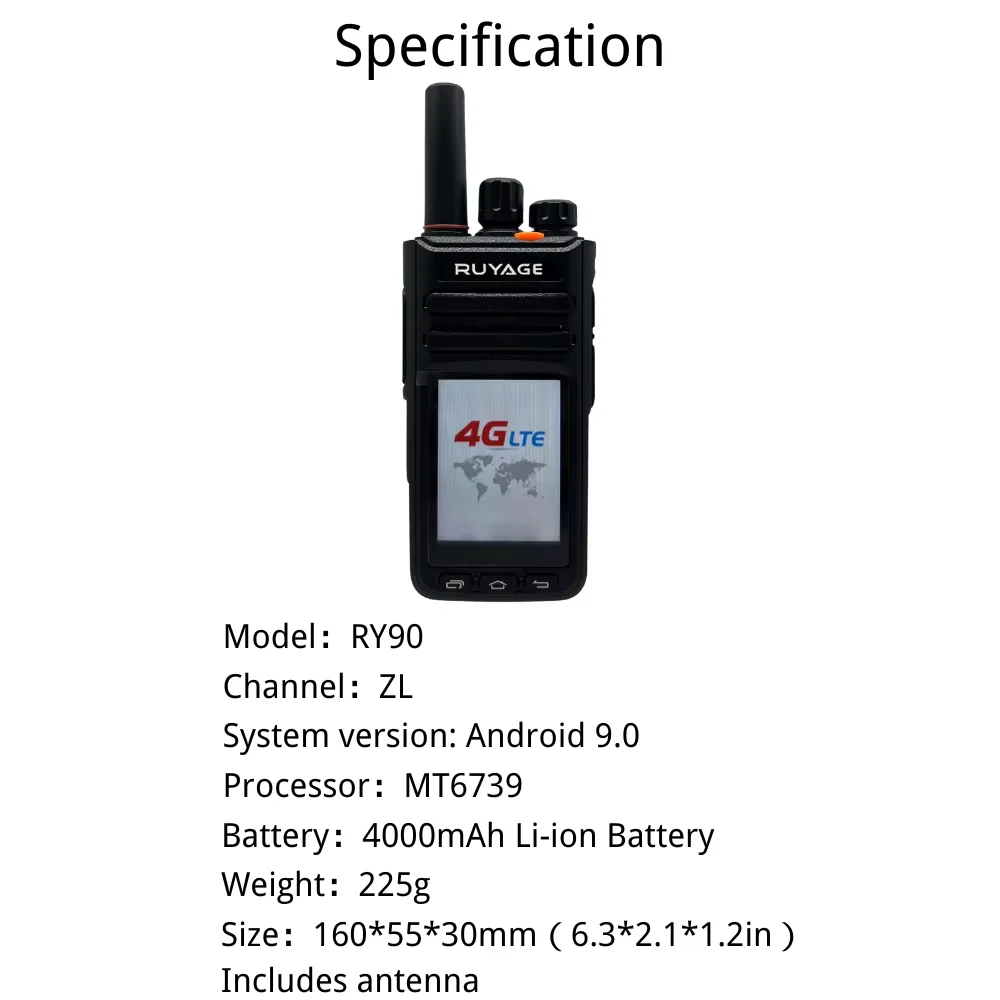 Ruyage Radio Zello Walkie-Talkie(RY90) - Image 4