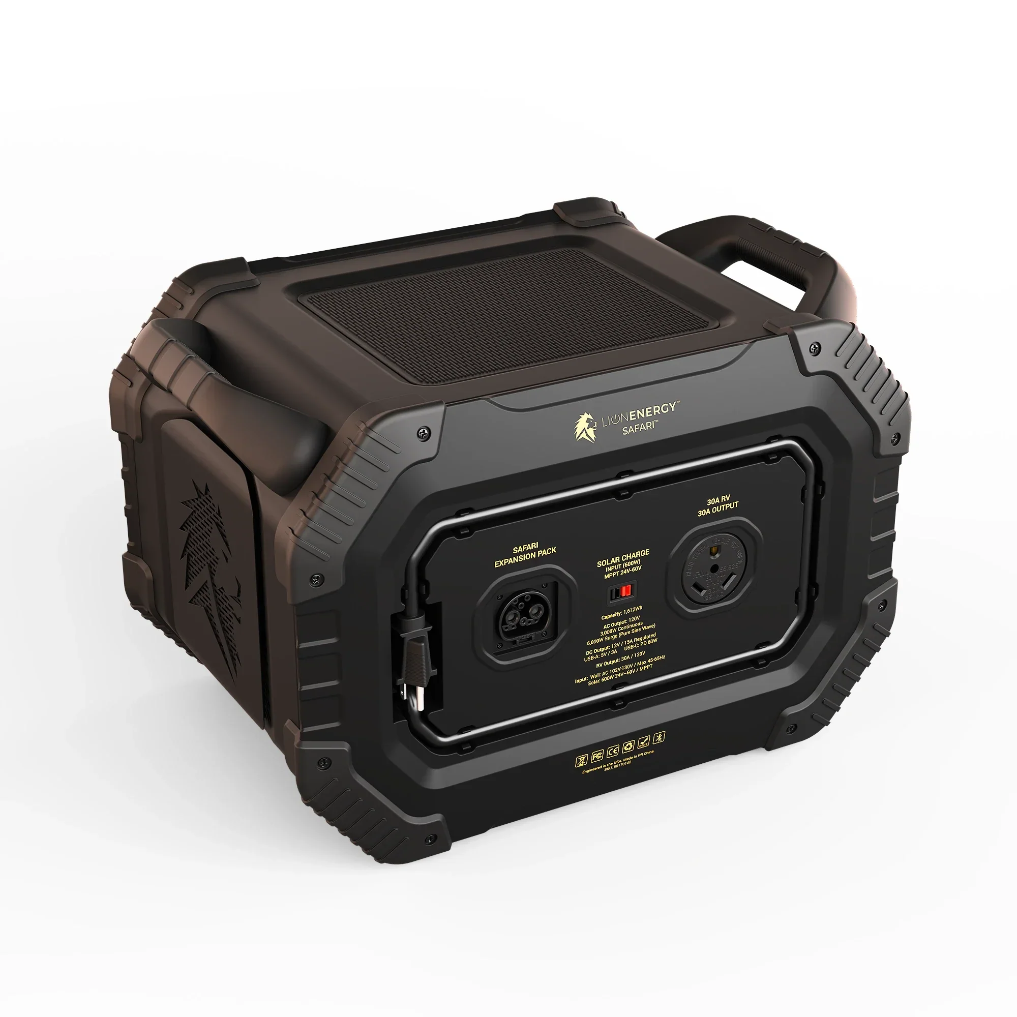 Safari - Power Generator (3,000W, 1,612Wh, LifePO4) (SC) - Image 4