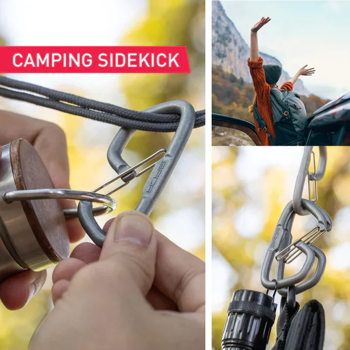 Safety Carabiner Locking Clip (Loop LIT) - Image 2