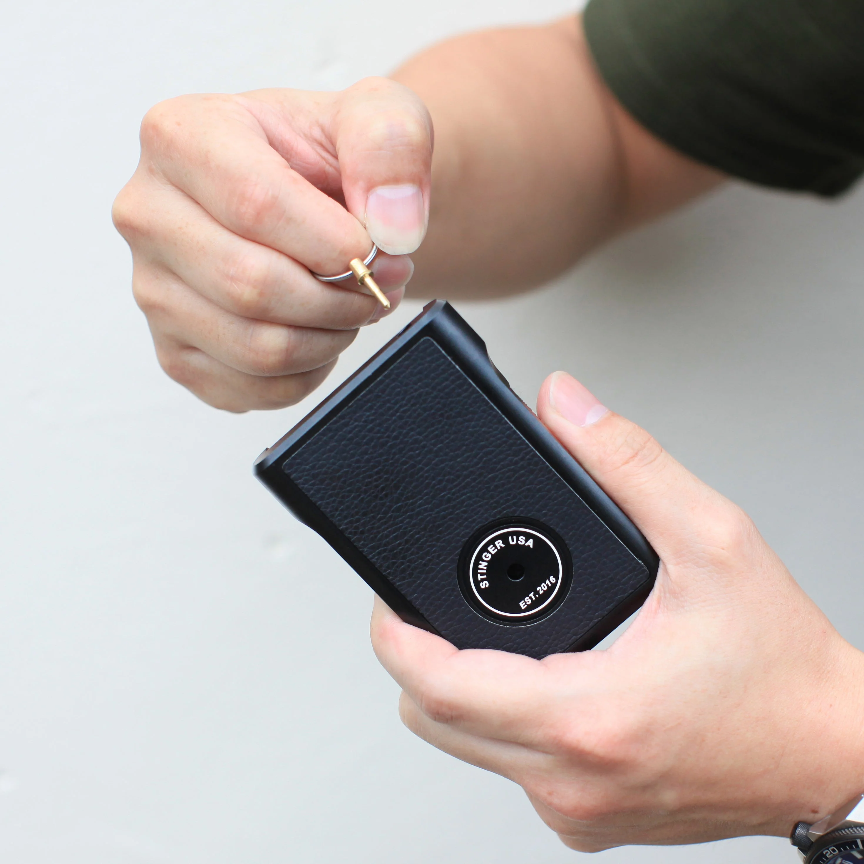 Safety Wallet With Personal Alarm (Black) - Image 11