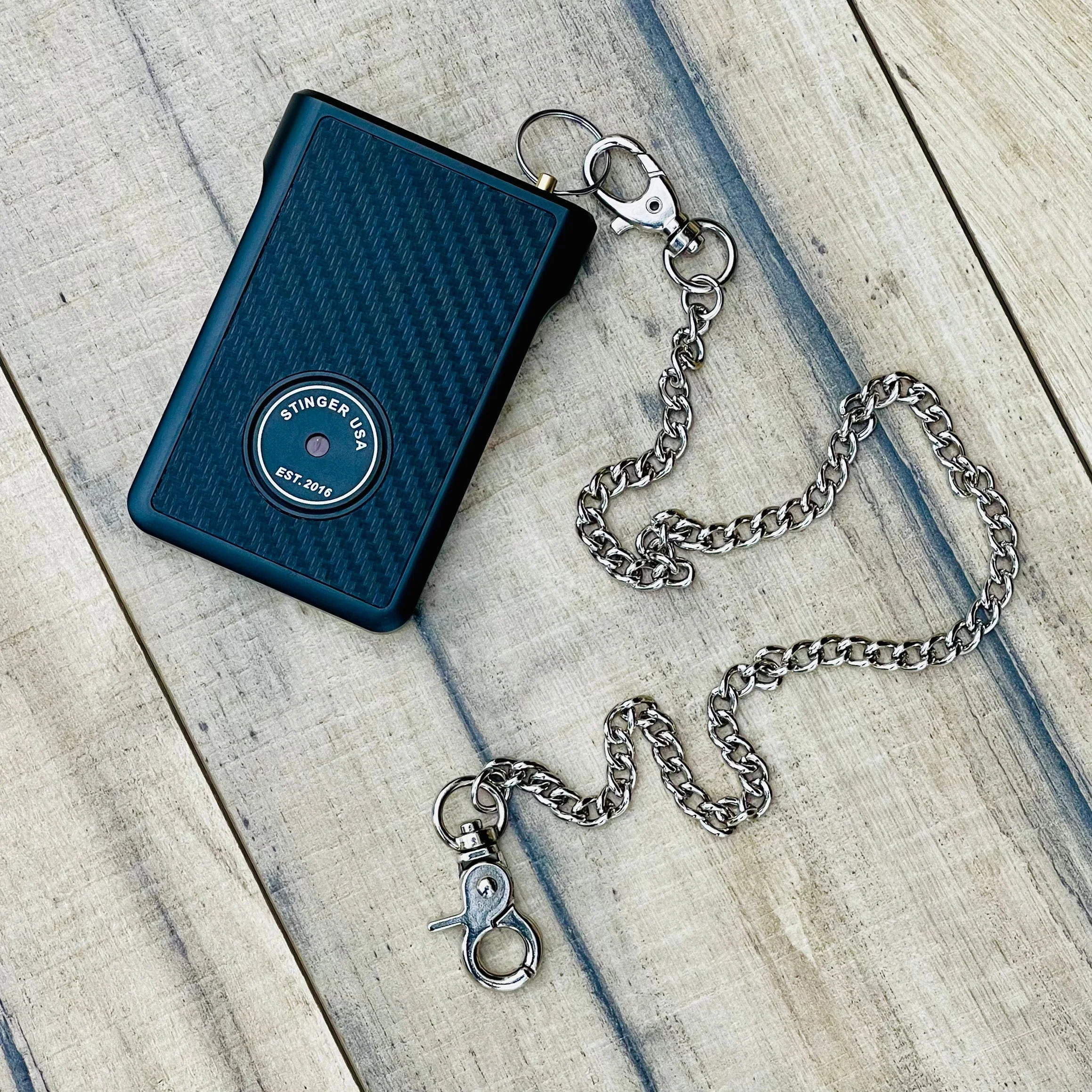 Safety Wallet With Personal Alarm (Black) - Image 4