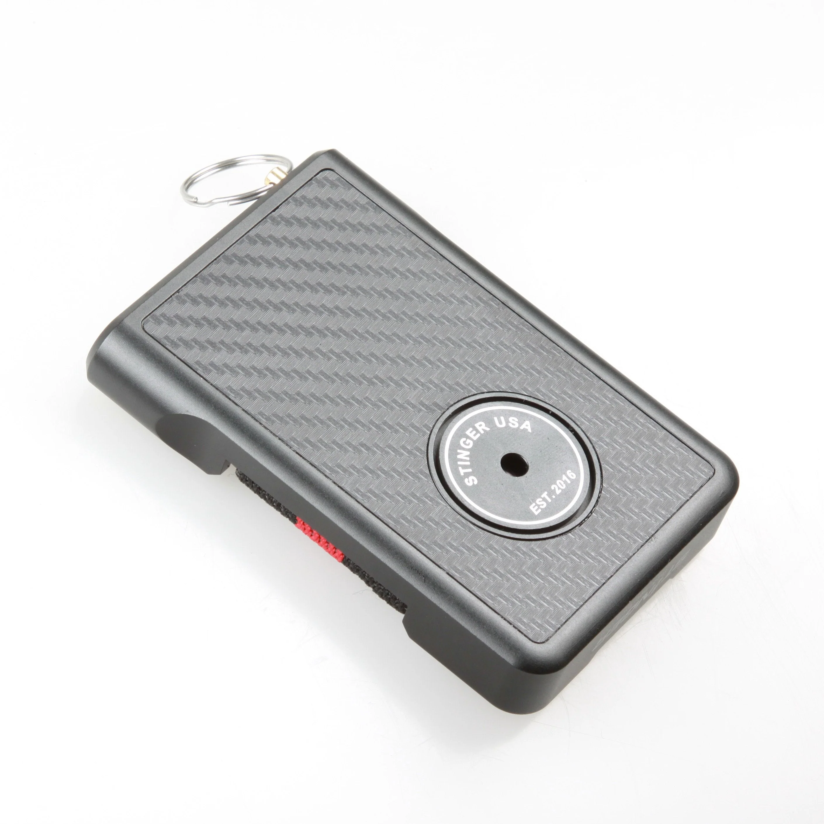 Safety Wallet With Personal Alarm Multi Functional Tool (Black Carbon Fiber) - Image 8