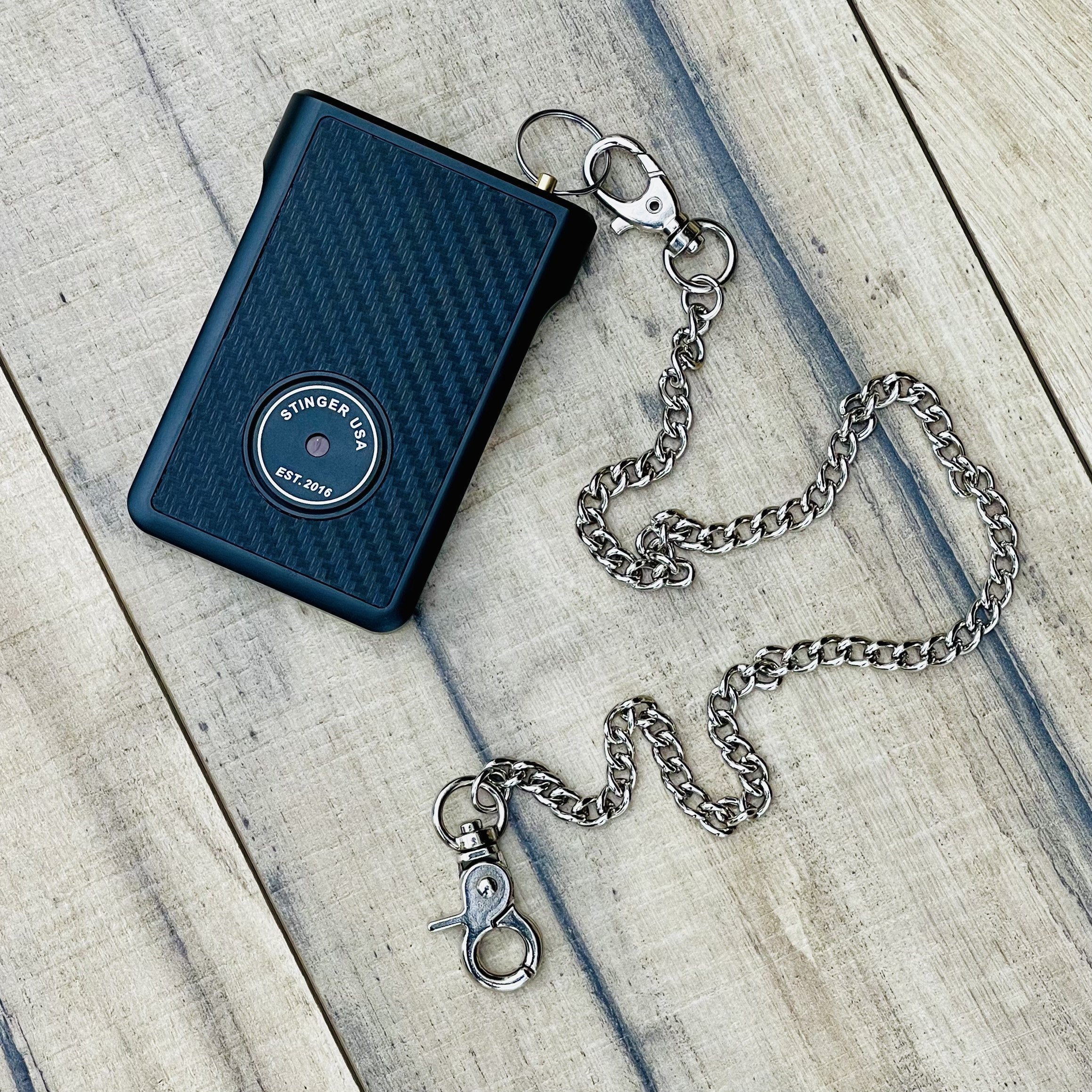 Safety Wallet With Personal Alarm Multi Functional Tool (Green Flower) - Image 15