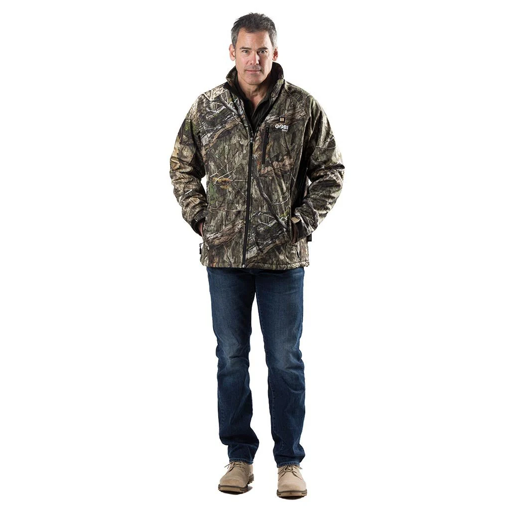 Sahara Men's Heated Hunting Jacket - Mossy Oak Camo - Image 2